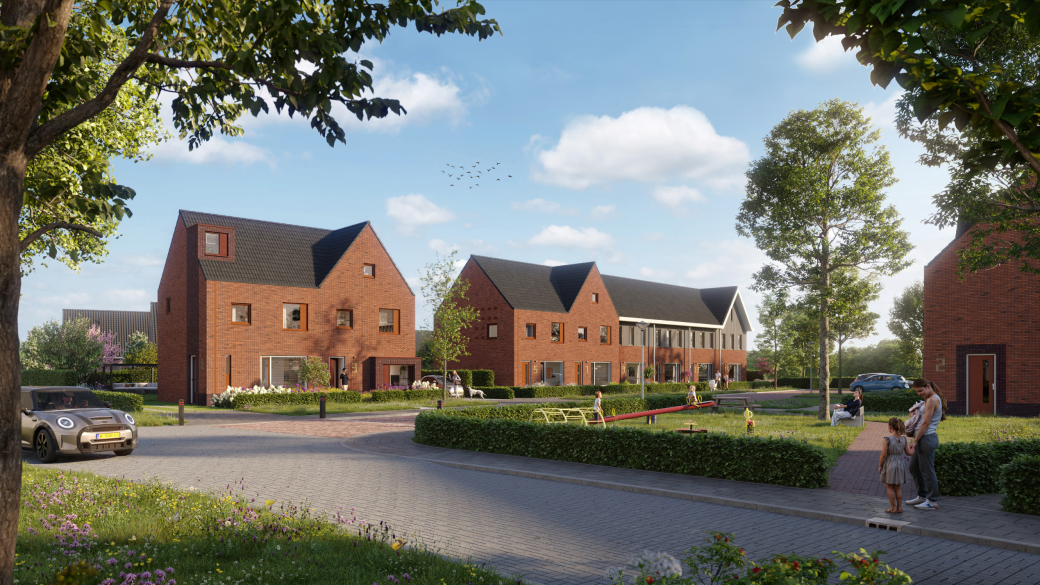 impressie nieuwbouw kantens