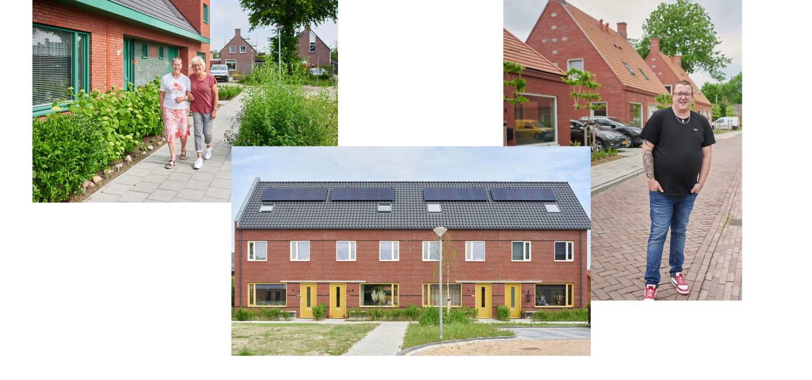 verschillende projecten van nieuwbouw