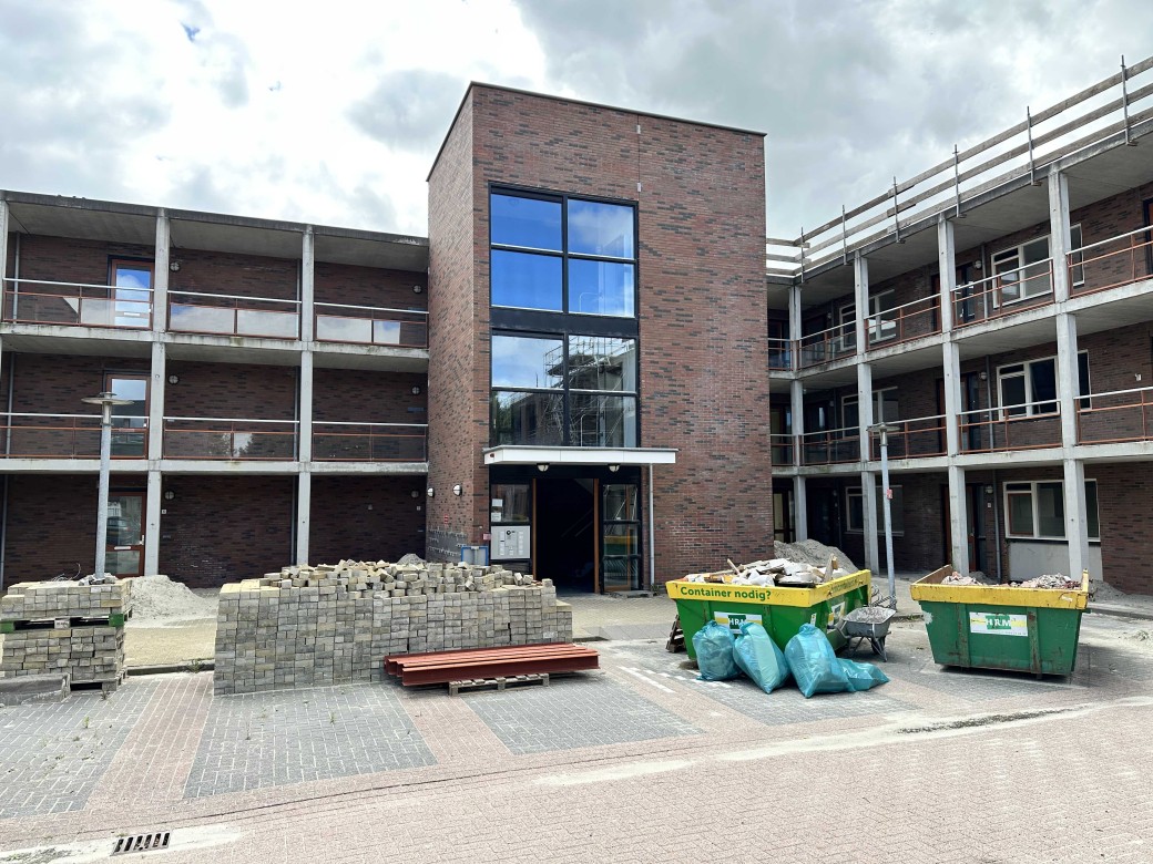 Versterking aan de Mensemastraat Bedum