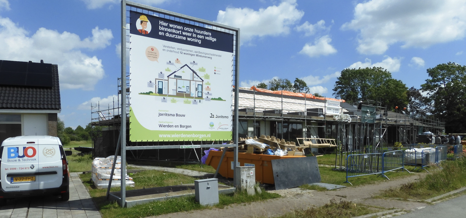 Nieuwbouw in Wirdum